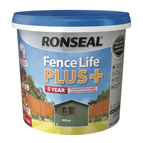 ronseal fence life plus willow.